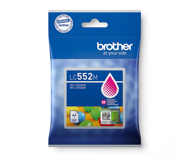 Brother LC552M magenta 500 str. - 1502558 - zdjęcie